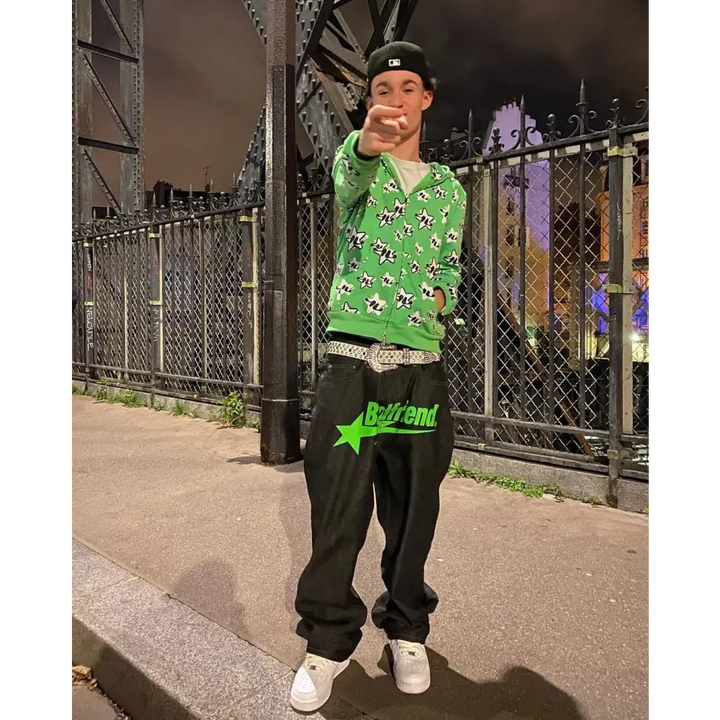 Avant-garde jeans with exclusive writing - 4 / s