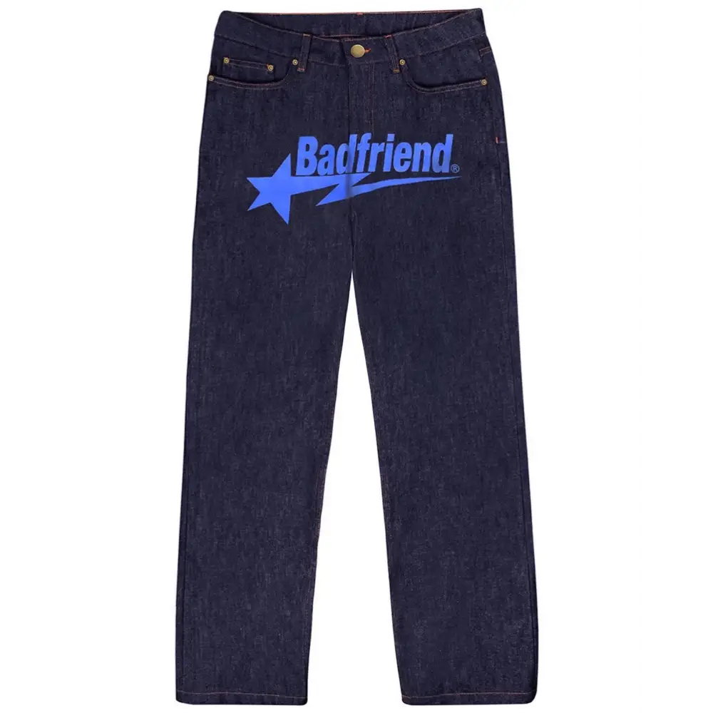 Avant-garde jeans with exclusive writing - 9 / s