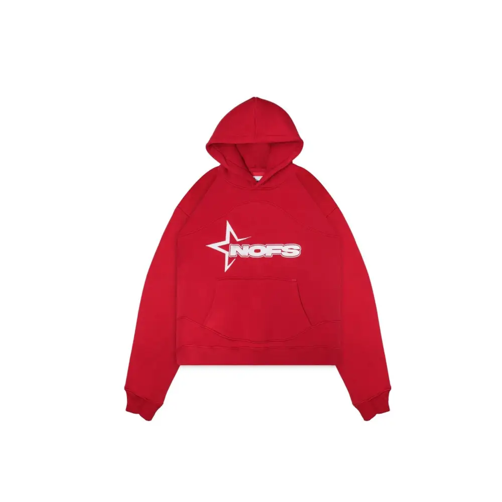 Y2k rapper jogging: comfort and urban style - m / haut red