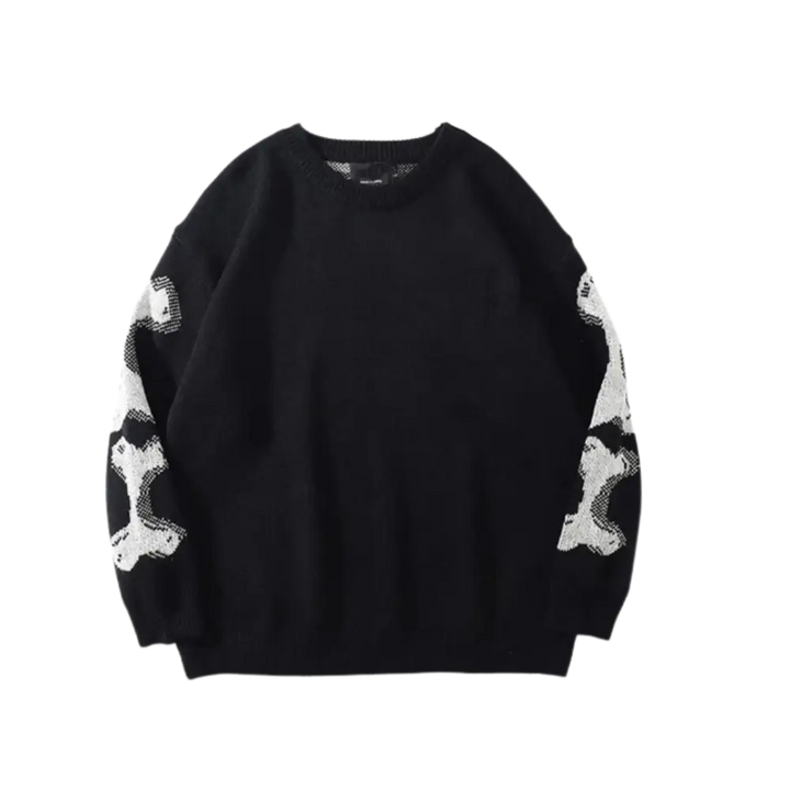 Knitterd ribcage 400gsm y2k heavy sweater for urban fashion fans