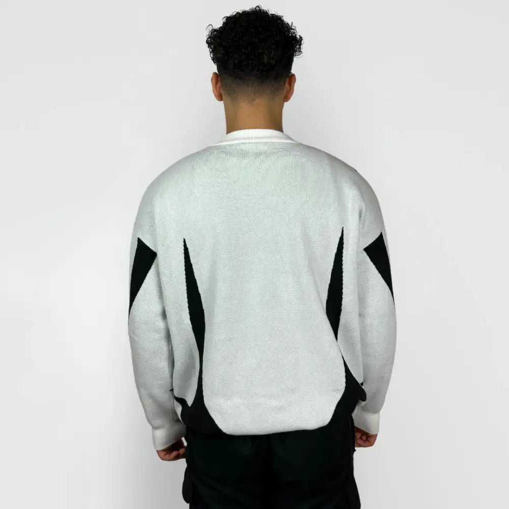 Knitterd stars heavy 400gsm y2k sweater for urban fashion