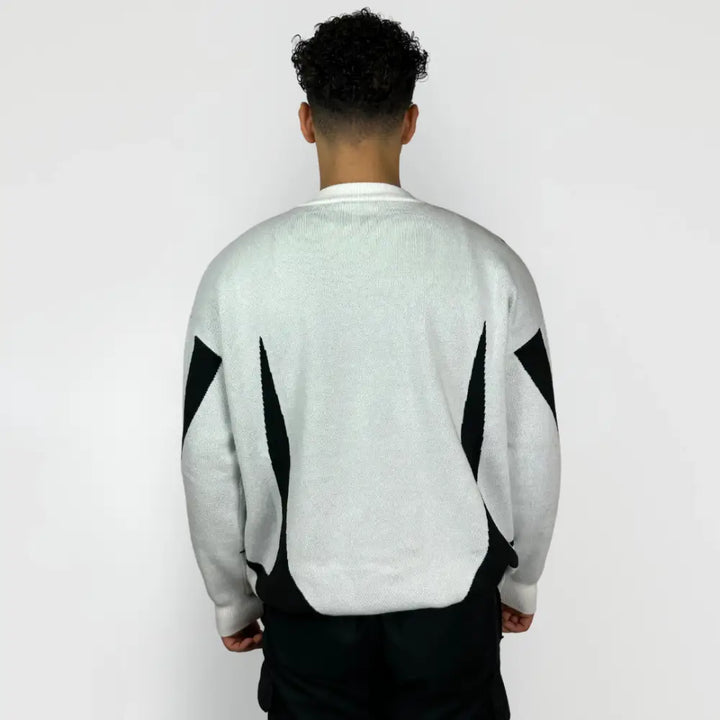 Knitterd stars heavy 400gsm y2k sweater for urban fashion