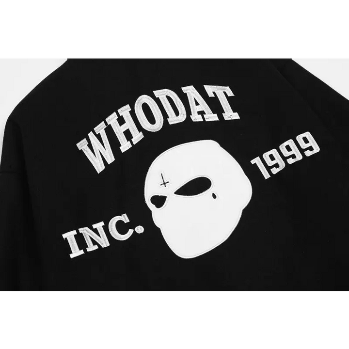 Playful letter pattern jacket with stand-up collar for y2k style - jackets