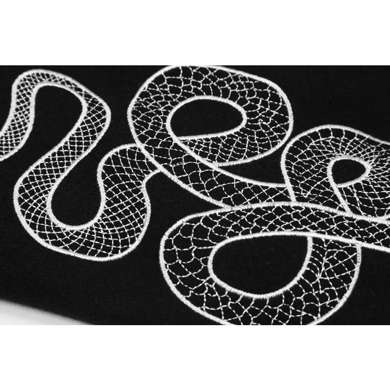 Playful letter pattern jacket with stand-up collar for y2k style - jackets