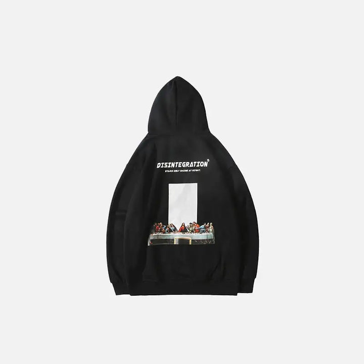 Y2k last meal print hoodie for edgy streetwear style - hoodies