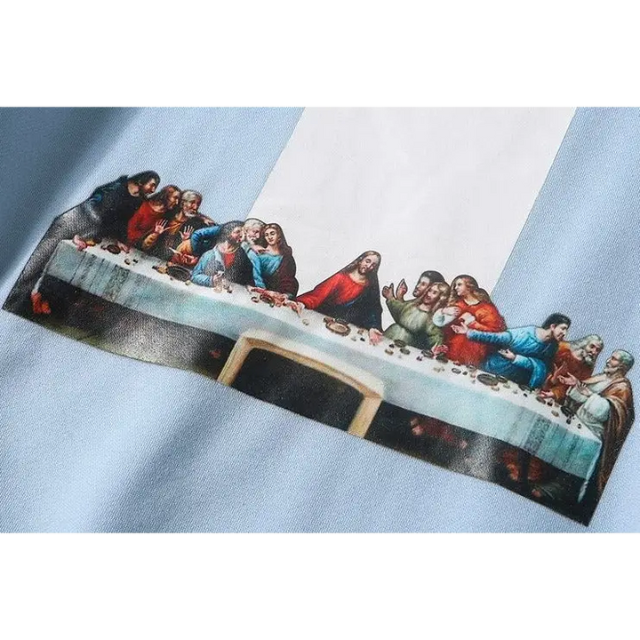 Y2k last meal print hoodie for edgy streetwear style - hoodies