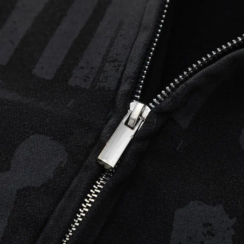 Letter print men loose graphic hoodie for comfort and style - hoodies