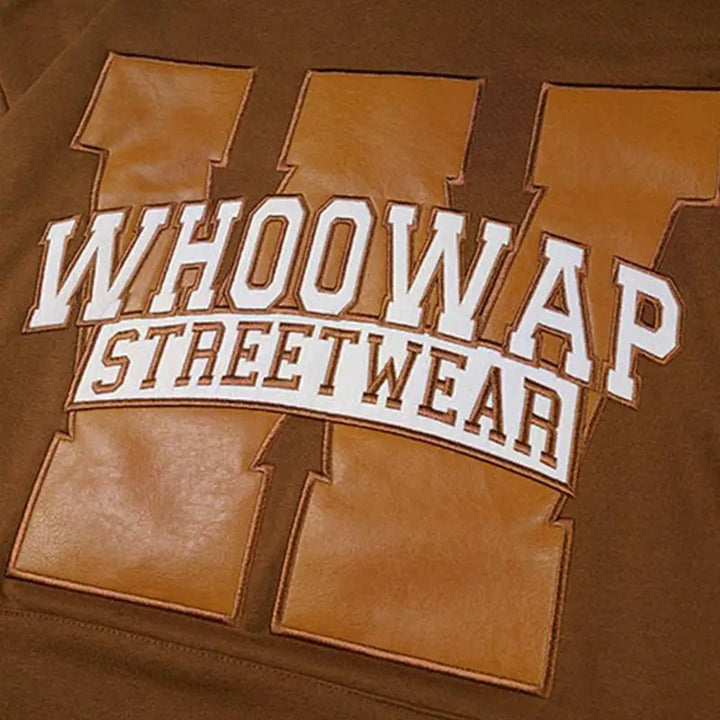 Casual oversized letter print hoodie for y2k style and comfort - hoodies