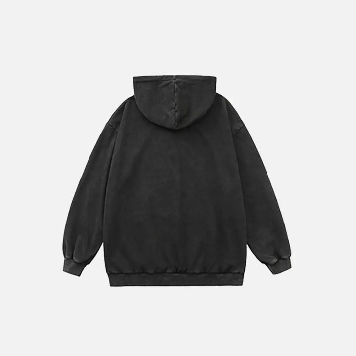 Y2k lightning statue hoodie for a bold fashion statement - hoodies