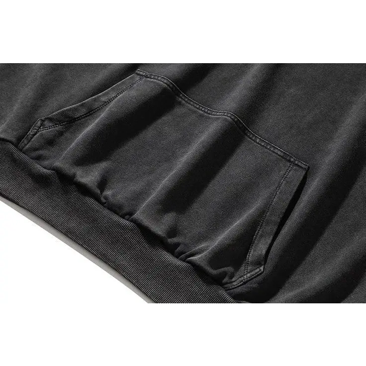 Y2k lightning statue hoodie for a bold fashion statement - hoodies