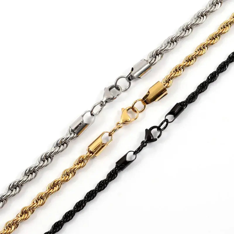 Timeless y2k link chain necklace in durable stainless steel - necklaces