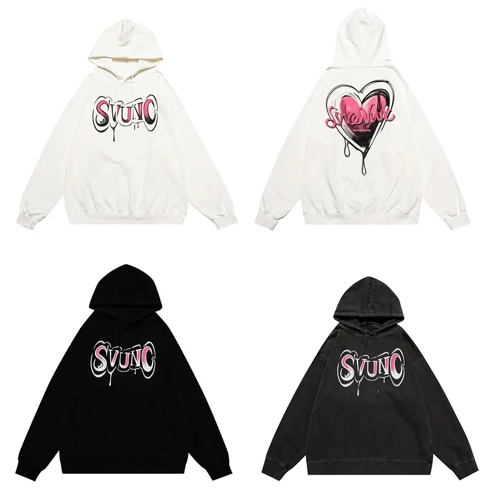 Y2k letter print hoodie for timeless style and comfort - hoodies