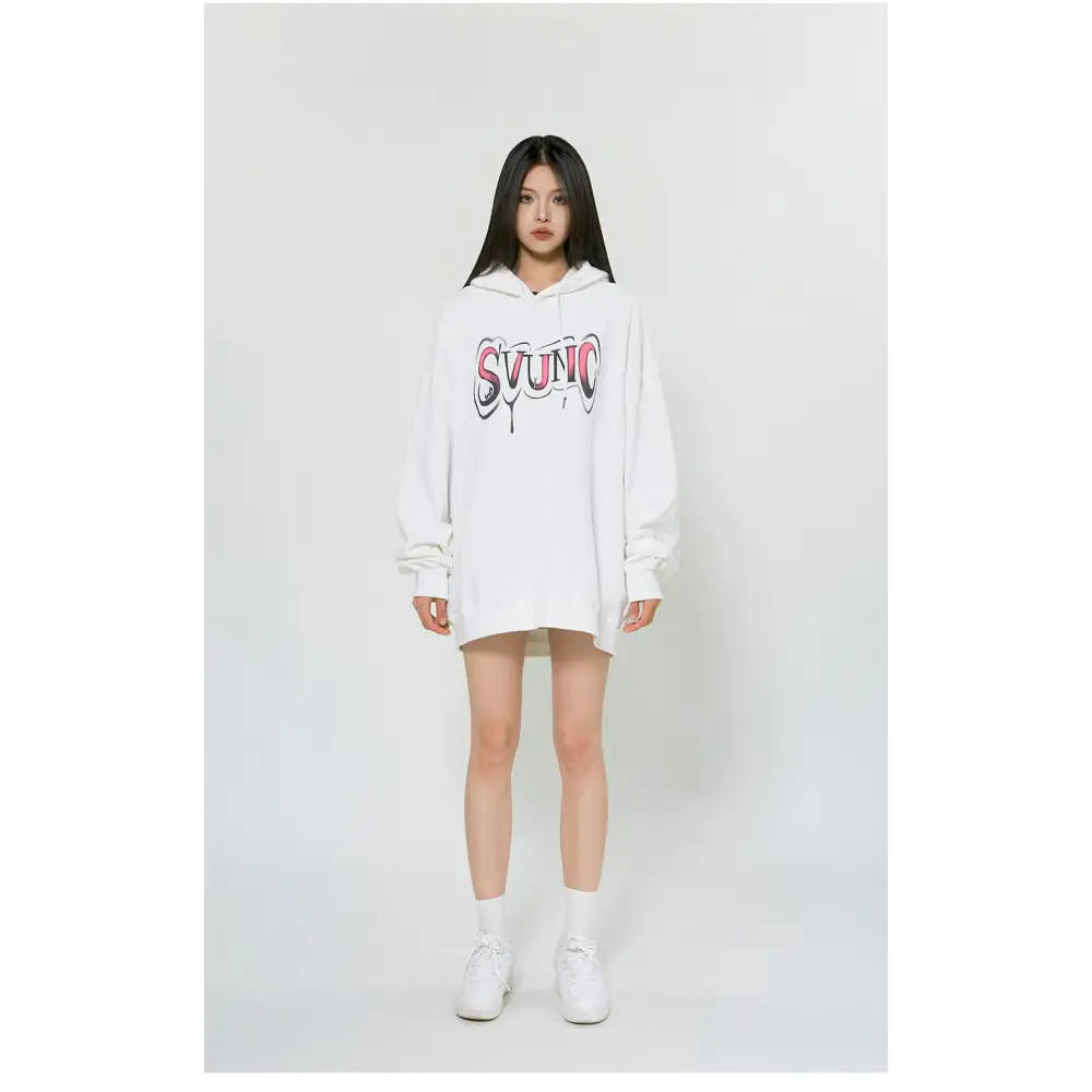 Y2k letter print hoodie for timeless style and comfort - hoodies