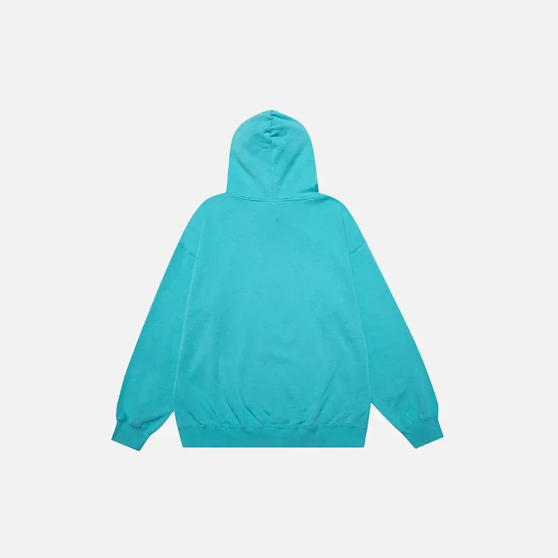 Love you y2k graphic print hoodie for ultimate comfort and style - hoodies