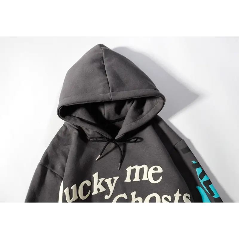Y2k hoodie lucky me i see ghosts from the streetwear collection - hoodies