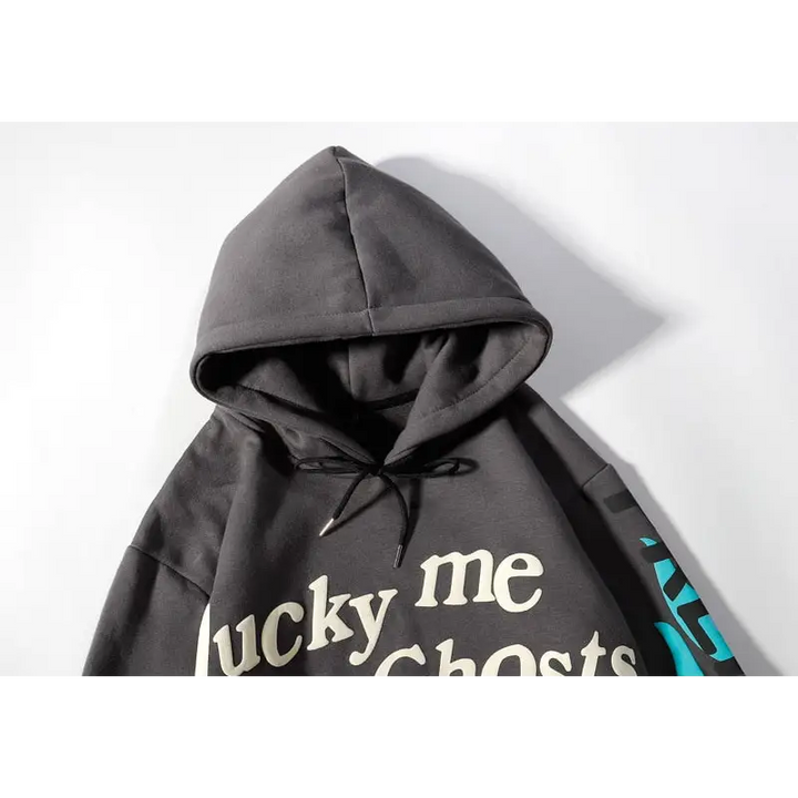 Y2k hoodie lucky me i see ghosts from the streetwear collection - hoodies