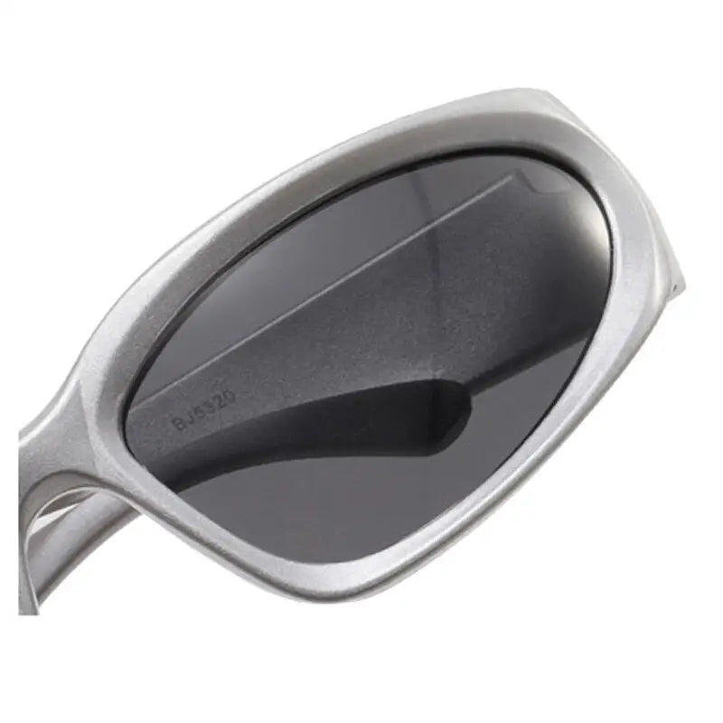 Gorpcore y2k glasses with silver metal bridge