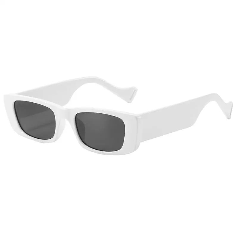 Hamza y2k glasses – belgian streetwear style - white