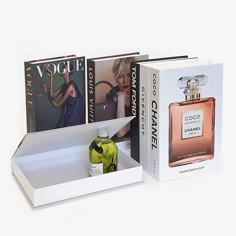 Luxury book box decor for stylish home aesthetics