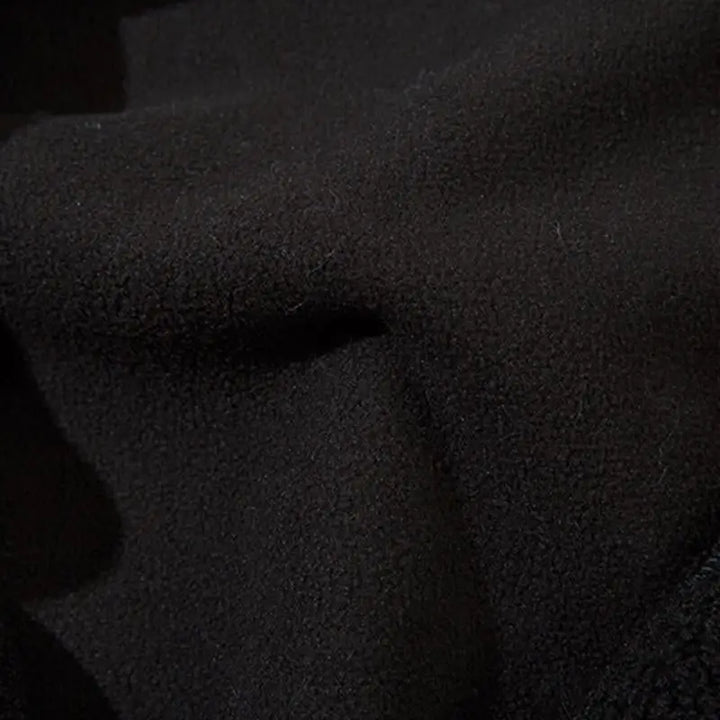 Meteor star y2k fleece jacket with stand-up collar