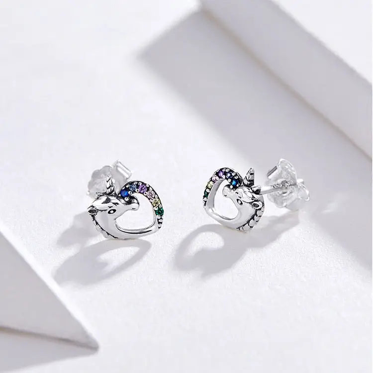 Sterling silver minimalist hoop earrings for y2k style