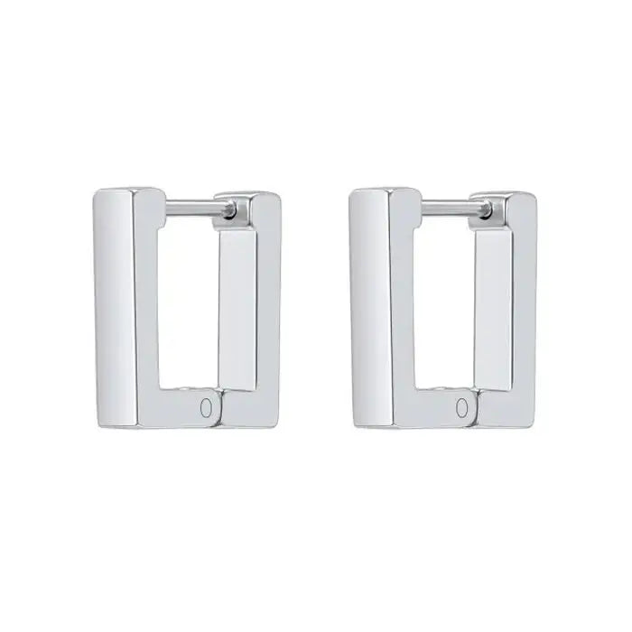 Y2k full zip jacket for stylish everyday wear - standart / silver - earrings