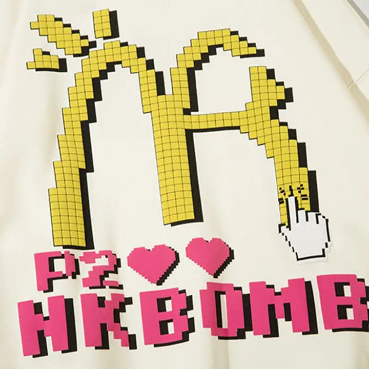 Monsieur bombe y2k hoodie for stylish everyday comfort - hoodies