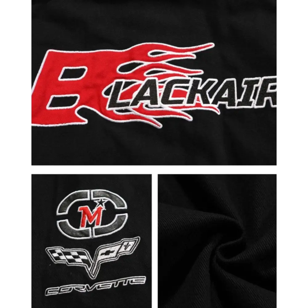 Vintage y2k motorcycle racing jacket for trendy layering - jackets