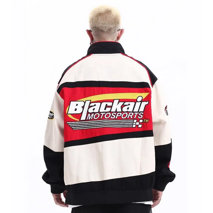 Y2k varsity jackets for motorsport enthusiasts