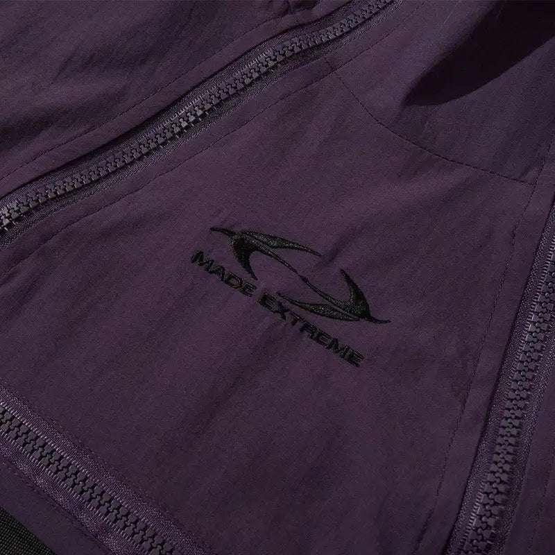 Y2k multi-pocket irregular zip hoodie for ultimate comfort and style - hoodie