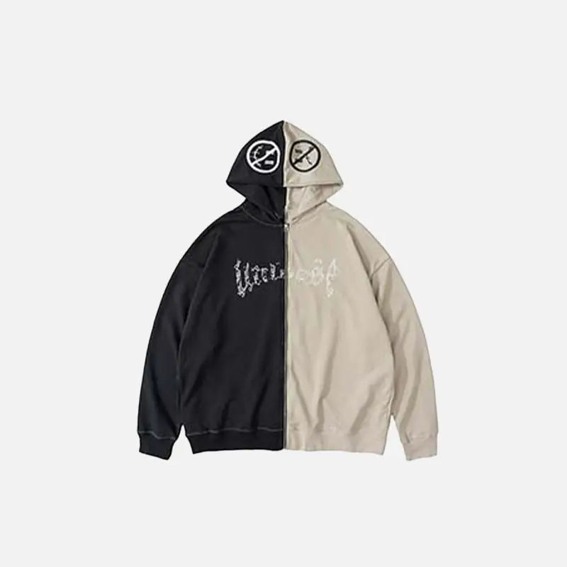 Y2k happy hoodie for stylish comfort in every season - khaki / s - hoodies
