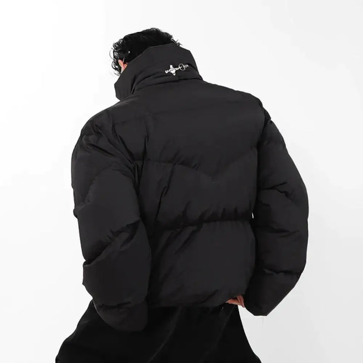 Opium y2k padded winter jacket for urban fashion enthusiasts