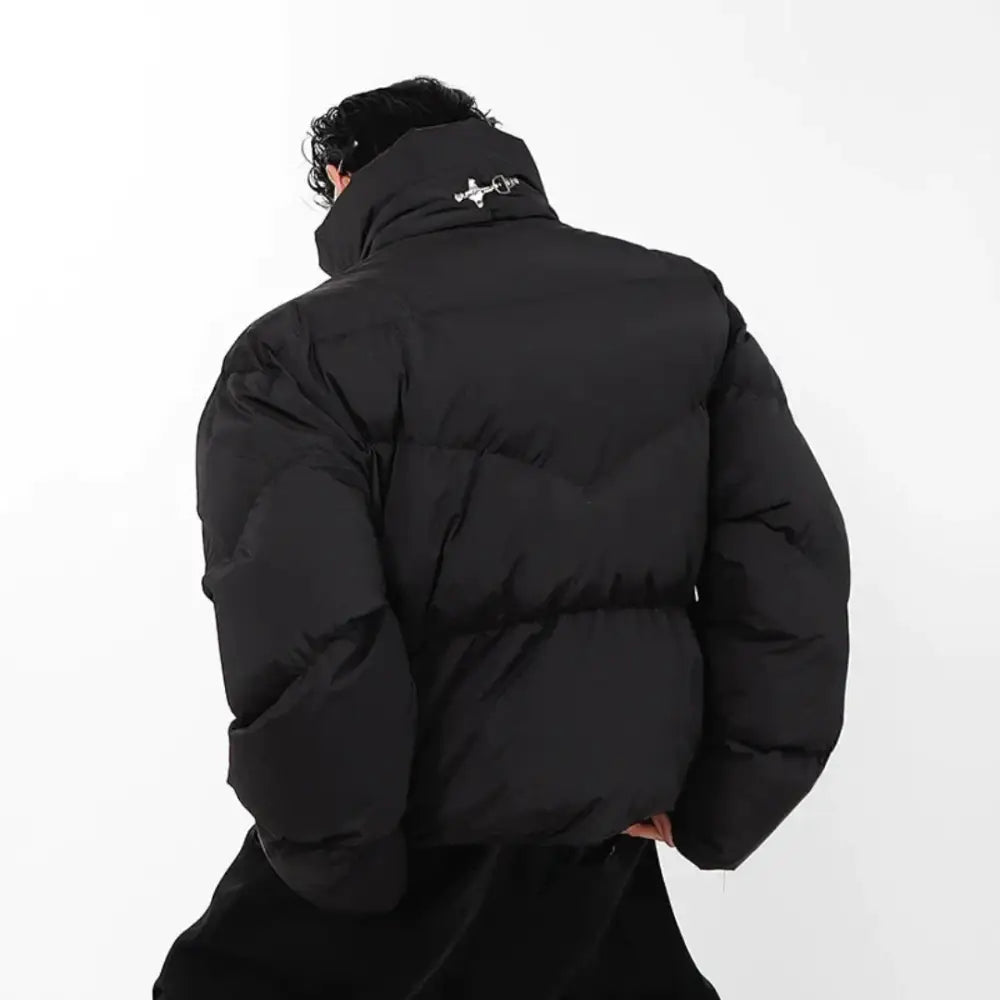 Opium y2k padded winter jacket for urban fashion enthusiasts
