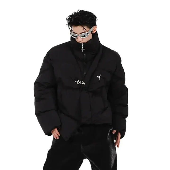 Opium y2k padded winter jacket for urban fashion enthusiasts