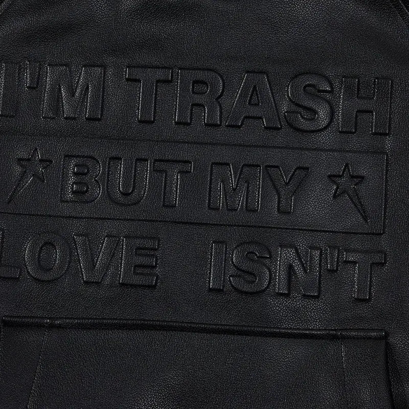 Y2k oversized embossed letter hoodie for ultimate comfort and style - hoodies