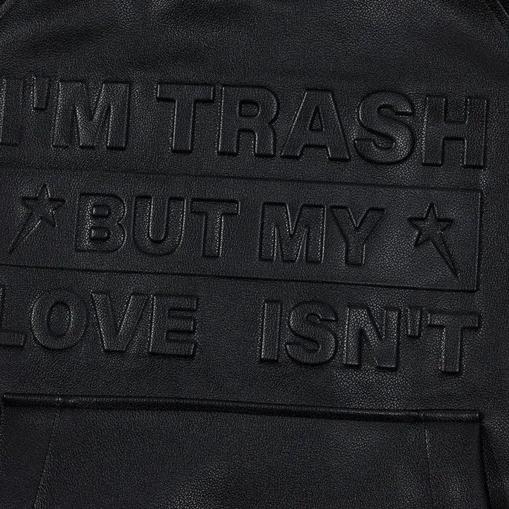 Y2k oversized embossed letter hoodie for ultimate comfort and style - hoodies