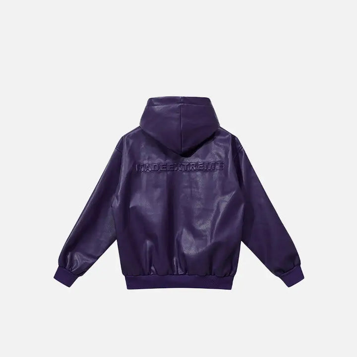 Y2k oversized embossed letter hoodie for ultimate comfort and style - hoodies