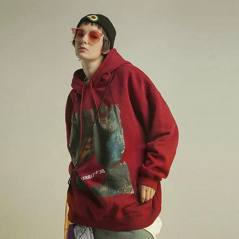 Y2k oversized hoodie with comfortable feel in premium polyester - hoodies