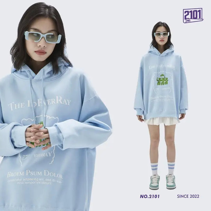 Comfortable oversized printed hoodie for y2k style enthusiasts - hoodies