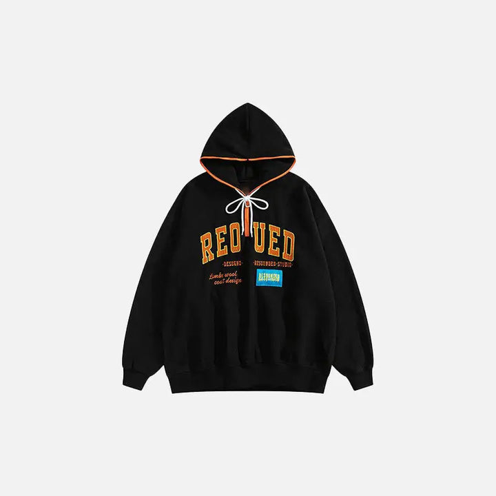 Y2k oversized zip hoodie for trendy comfort and style - black / s - hoodies