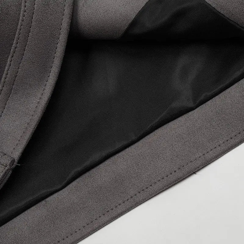 Oversized zip-up denim jacket for y2k streetwear style - jackets