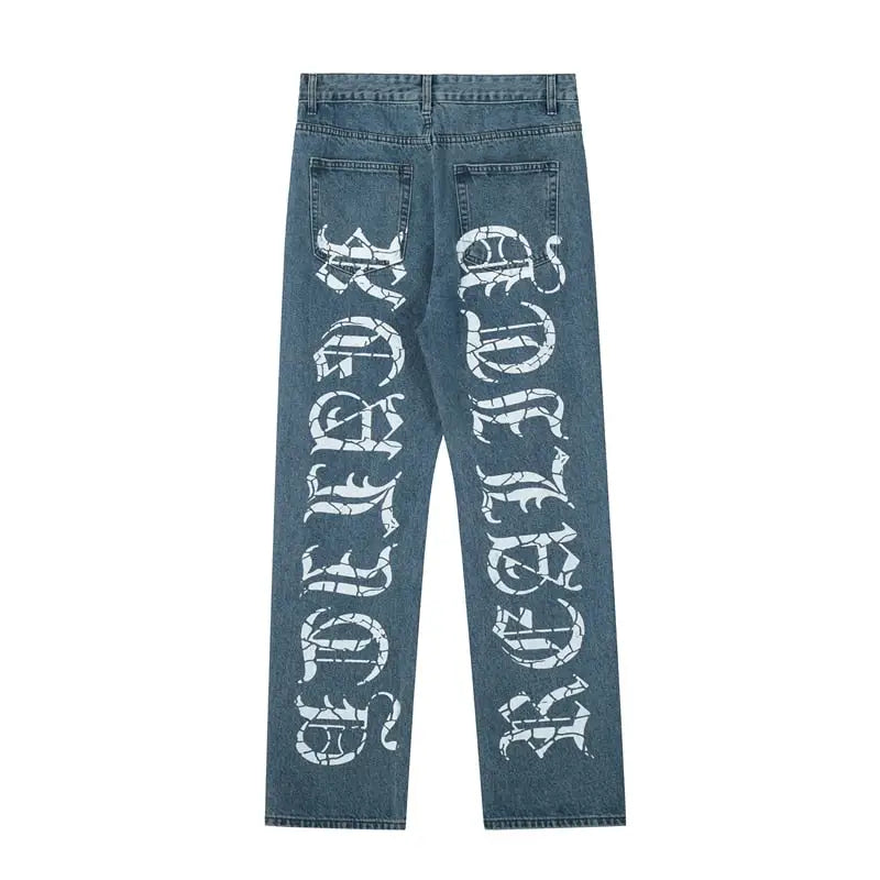 Wide unisex and trendy y2k streetwear pants