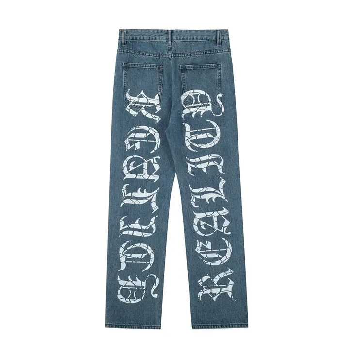 Wide unisex and trendy y2k streetwear pants