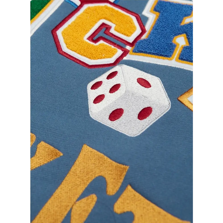 Lucky poker jacket for trendy y2k streetwear style - varsity jackets