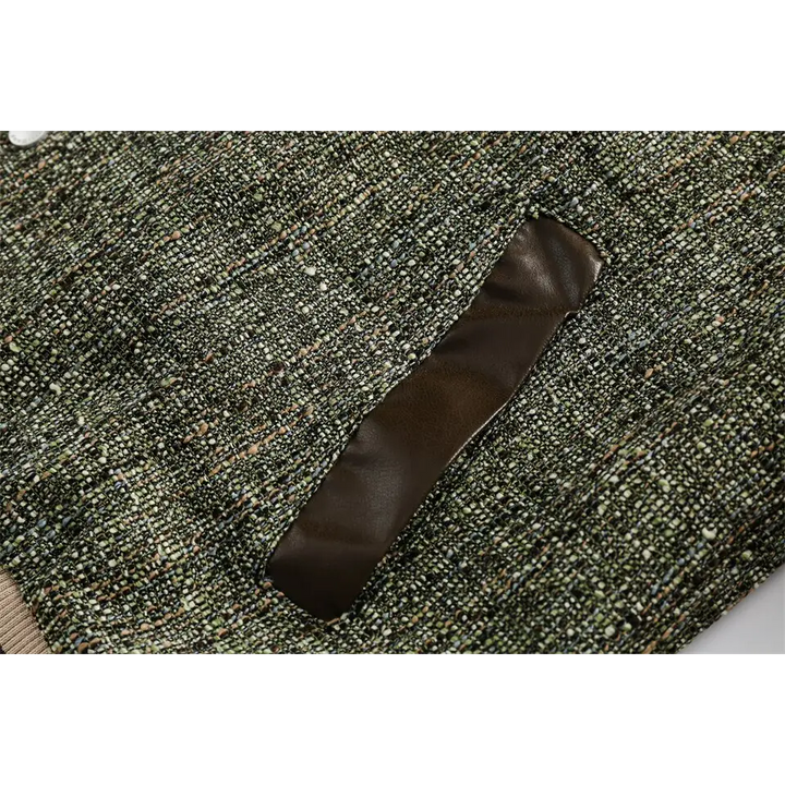 Y2k patchwork oversized varsity jacket for a sophisticated look