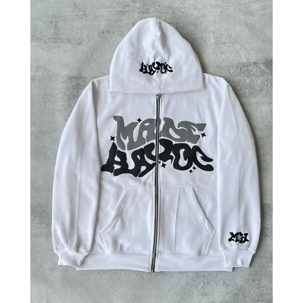 Pull y2k aesthetic - confort & style streetwear - white / s