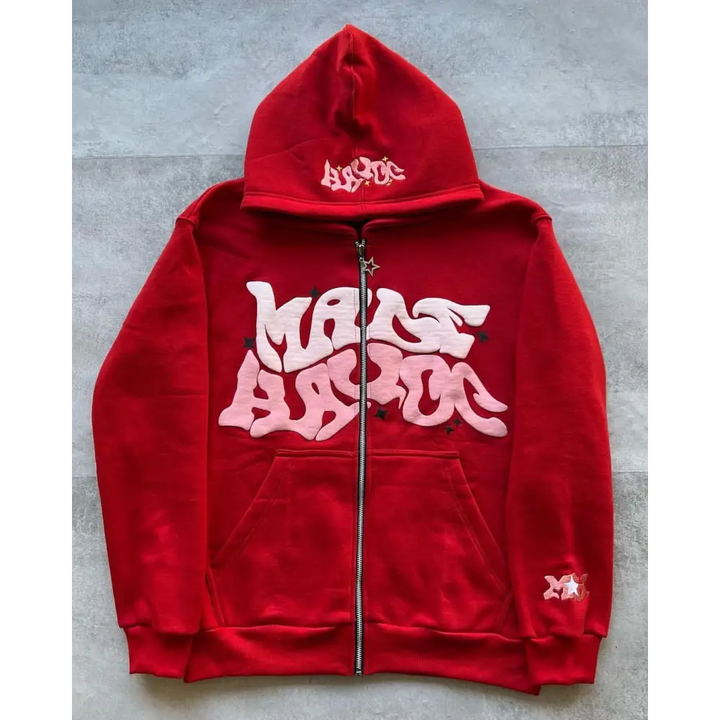 Pull y2k aesthetic - confort & style streetwear - red / s