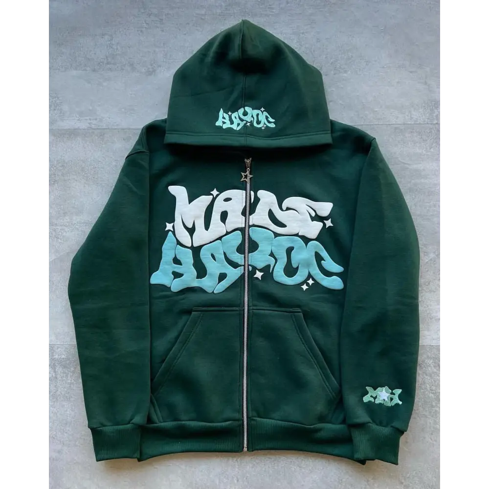 Pull y2k aesthetic - confort & style streetwear - green / s