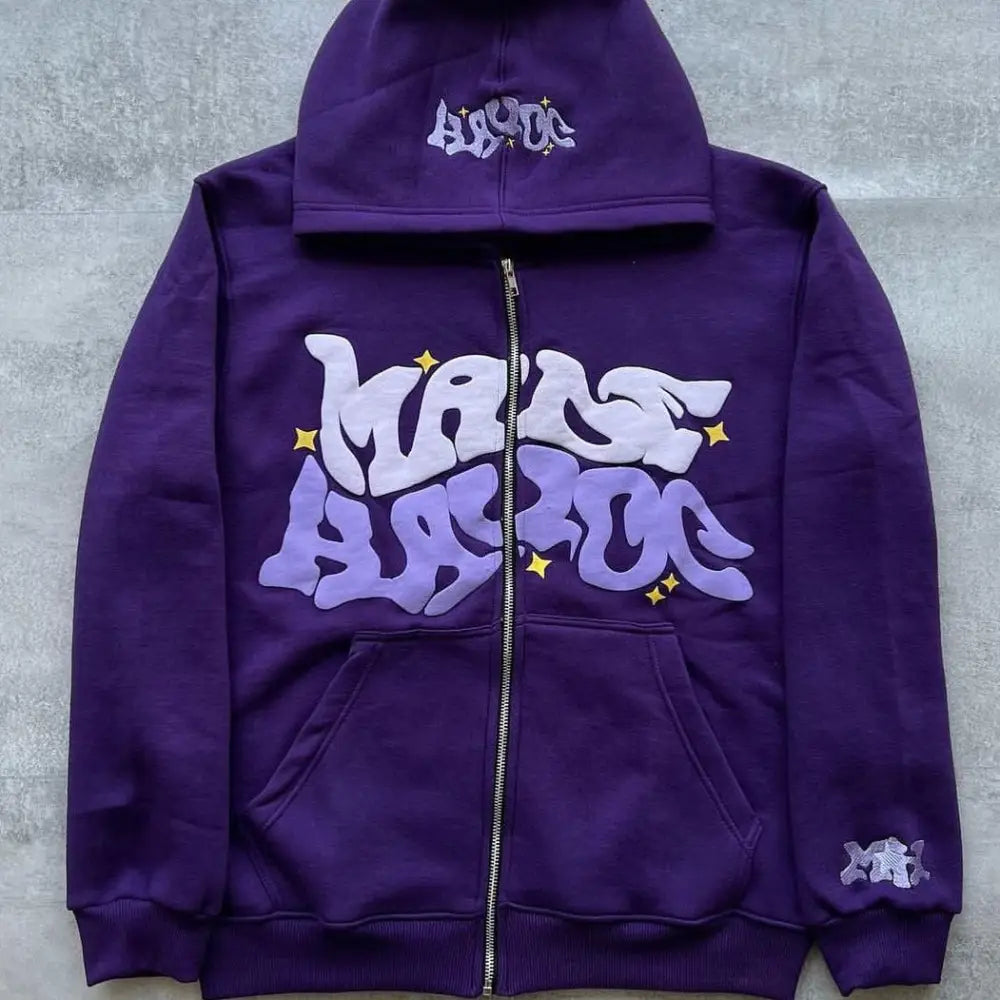 Pull y2k aesthetic - confort & style streetwear - purple / s
