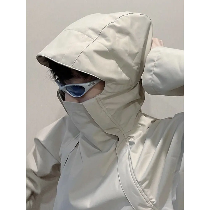 Y2k balaclava sweater - unisex comfort and elegance